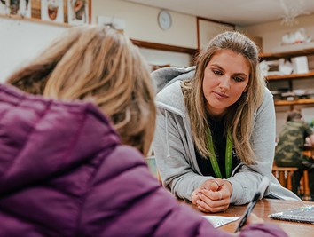 Isle Listen counsellor in action